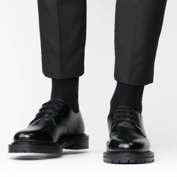 WALK LONDON JAGGER DERBY SHOE BLACK - Picture 8 of 8